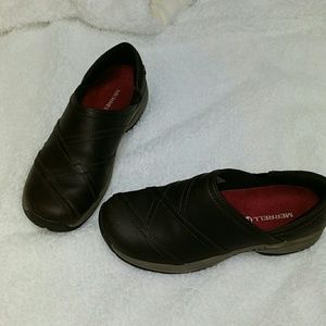 Merrell Brown Slip-on Walking Shoes Size 8